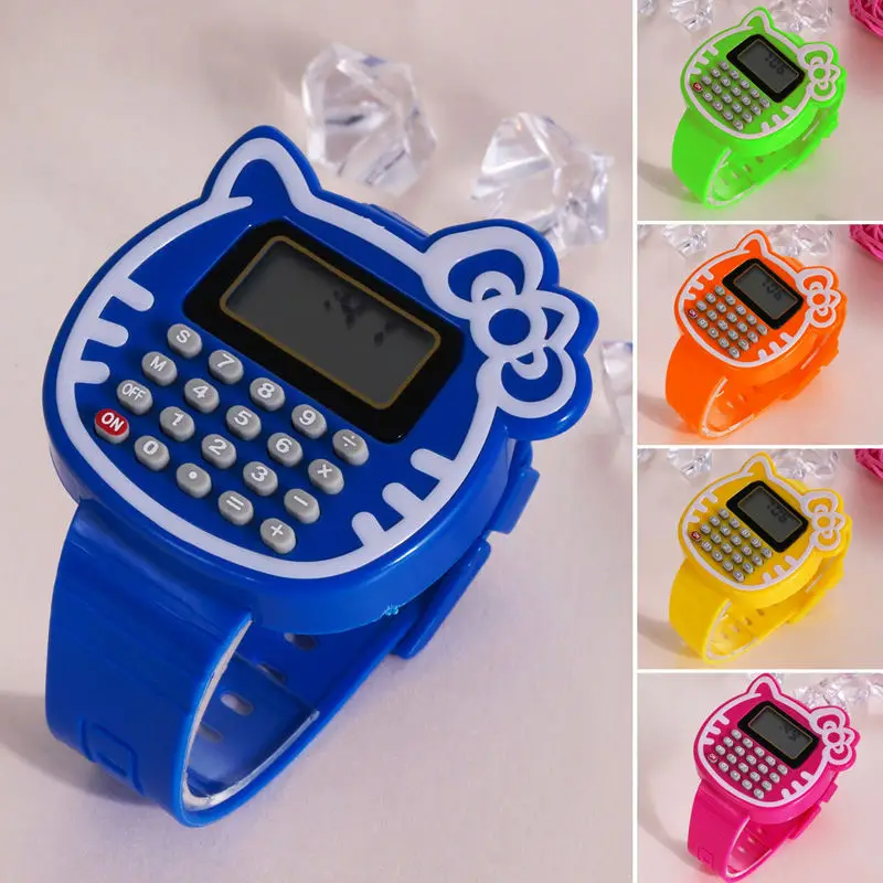 Multi Purpose Toy Wristwatch Baby Kids Date Month Time