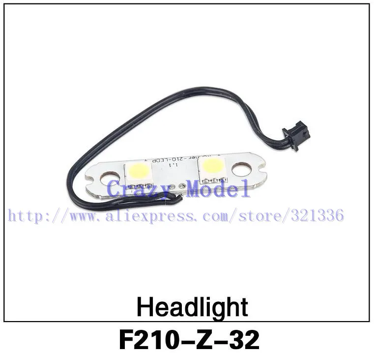 

Free Shipping Original Walkera F210 RC Helicopter Quadcopter spare parts F210-Z-32 Headlight