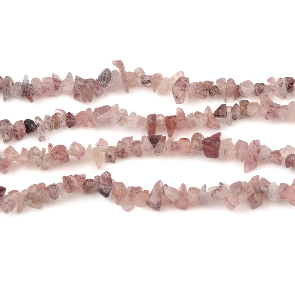 5-8 мм кристалл натуральный камень Бусины неправильной формы гравия бусины для DIY Ожерелье Браслет Модные ювелирные изделия изготовление 1" размер