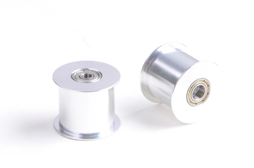 Best metal 17mm widen idler timing pulley idler synchronous wheel aluminum idle pulley 5 8mm bore for CNC 3D printer accessories