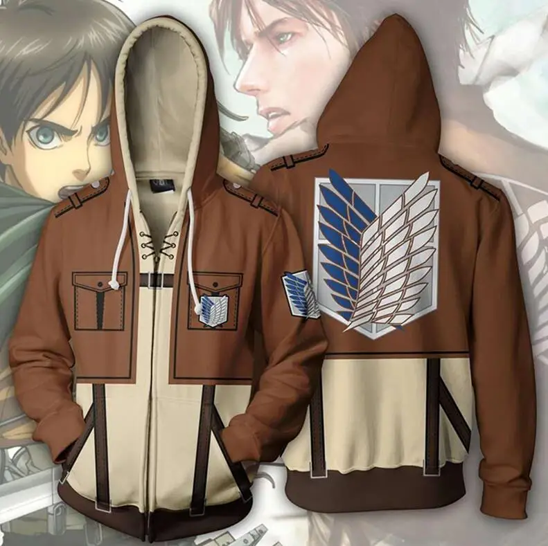 Новая толстовка с капюшоном «атака на Титанов» Shingeki no Kyojin Legion, маскарадные костюмы, худи с эмблемой легиона разведки, куртка с капюшоном, пальто