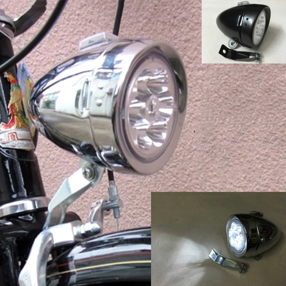 retro bicycle headlight