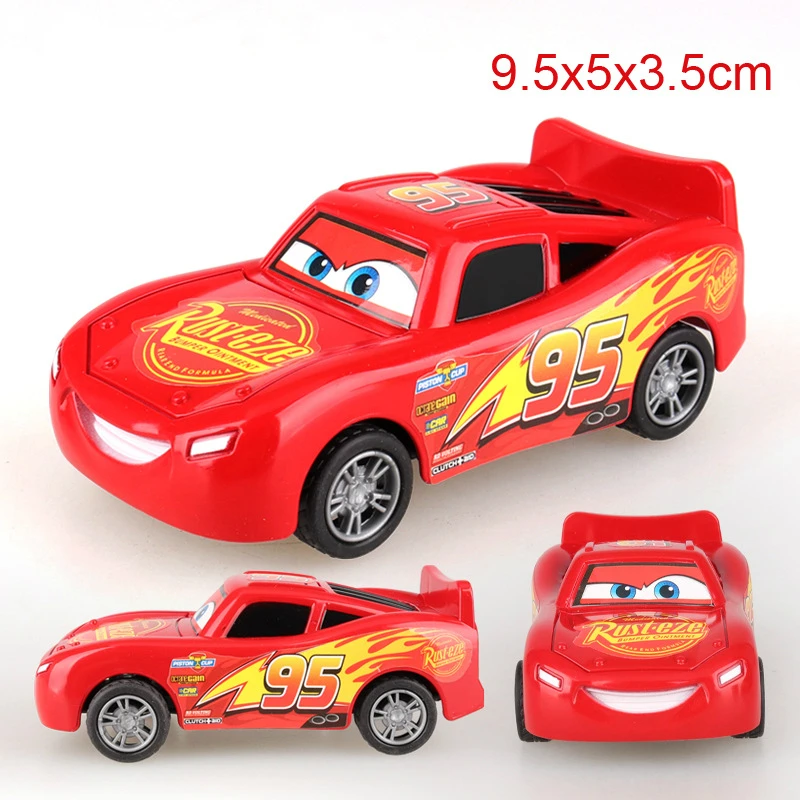 Disney Pixar Cars 2 3 Молния Маккуин Джексон шторм Вытяните назад Модель Pixar Фигурки игрушки автомобиль подарок для детей