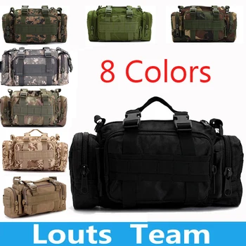 

Men Tactical Waist Pack Shoulder Bag Handbag Military Camping Hiking Sport Outdoor Multi-purpose Bag