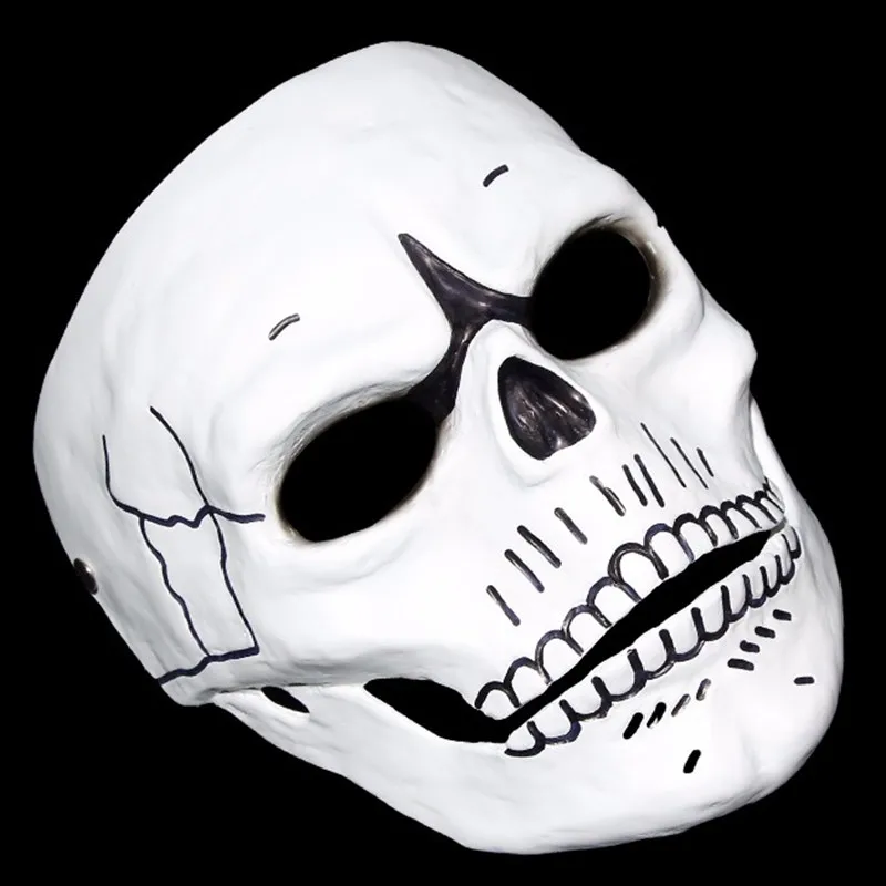 

Movie 007 James Bond Spectre Mask Scary Halloween Skull Skeleton Ghost Cosplay Costumes Props Masquerade Resin Party Masks