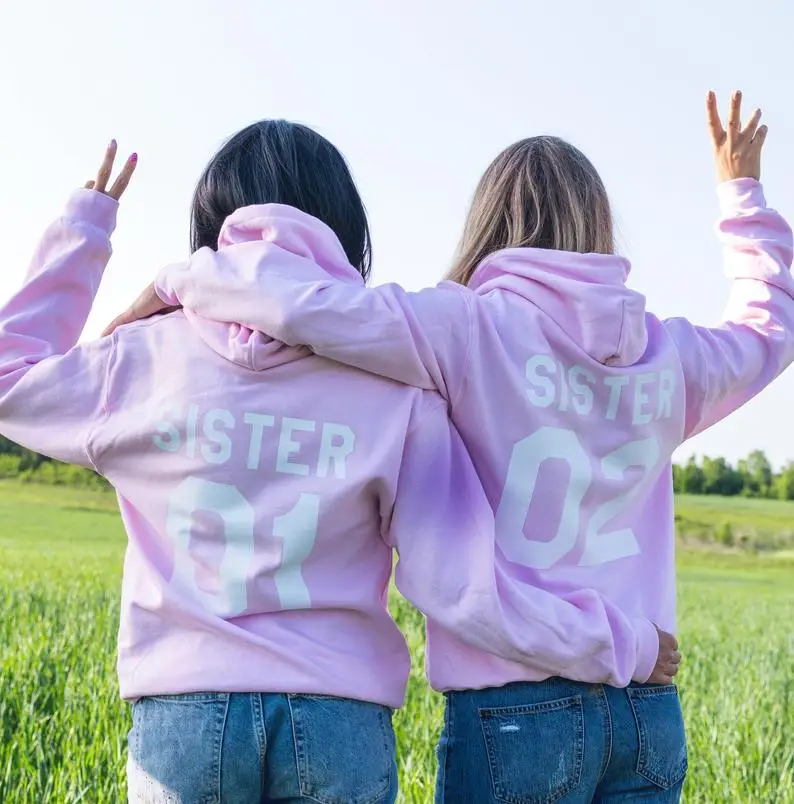 Толстовка Skuggnas Bestie 01 с надписью Best Friend 02|Толстовки и свитшоты| |