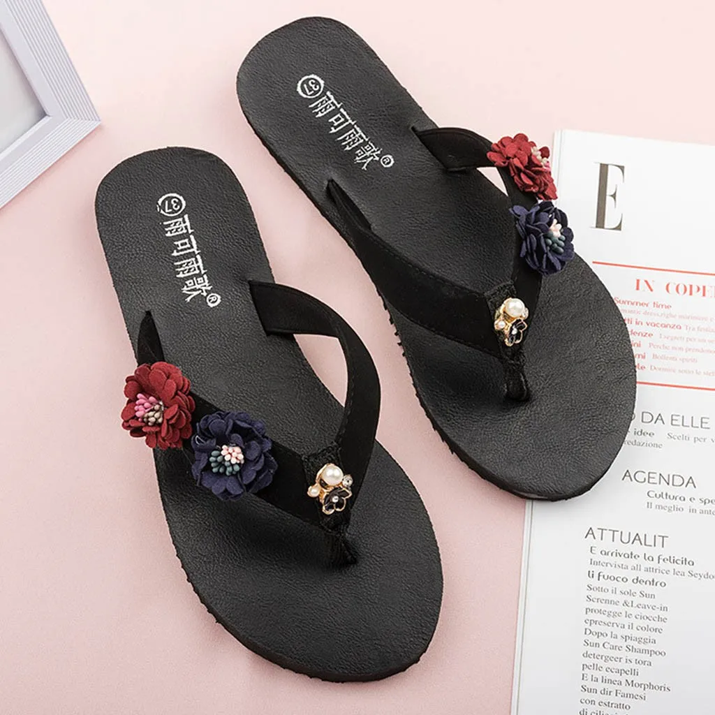 

Women's Wild Fashion Casual Wear Beach Shoes Slippers Indoor & Outdoor Drop Shipping Fashion Flip-flops Non-Slip Slippers 30