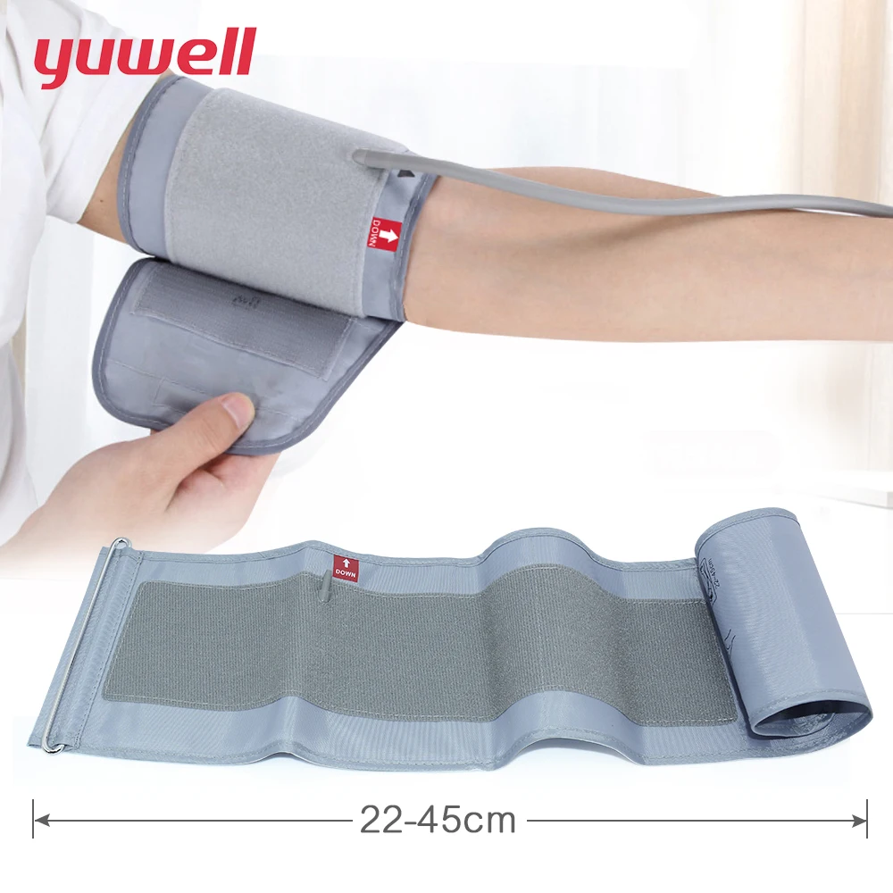

Cuff Blood Pressure Monitor Large Cuff Suitable Upper Arm Circumference 22cm~45cm Blood Pressure Monitor Cuff sphygmomanometer