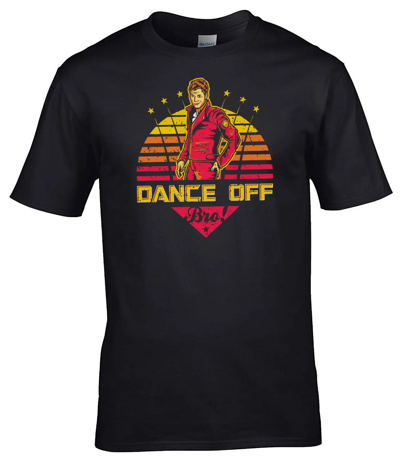 

Dance Off Bro Men's T-Shirt, StarLord Guardians Of The Galaxy Comedy T-Shirt