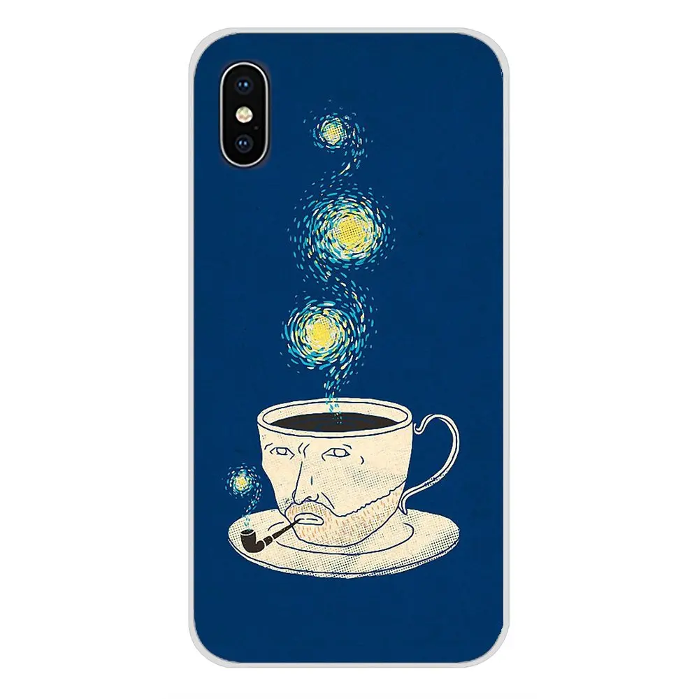 Ван Гог для Samsung Galaxy A5 A6S A7 A8 A9S Star J4 J6 J7 J8 Prime Plus 2018 аксессуары чехлы