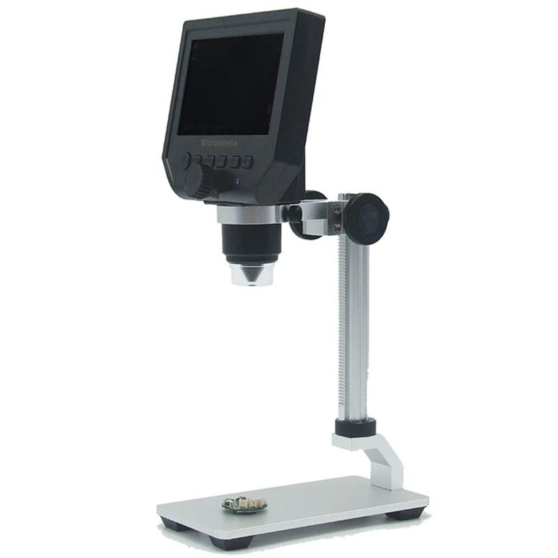 US $31.86 1600x 36mp Usb Digital Electronic Microscope Portable 8 Led Vga Microscope With 43 Hd Oled Screen For Pcb Motherboard Repair