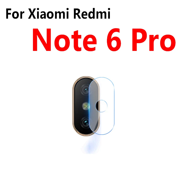 3-1 шт Стекло для Xiao mi Red mi Note 7 6 Pro 6A задняя камера объектив Защита экрана для Xiaomi mi 9 SE mi 8 Lite mi 8 mi 9 чехол пленка - Цвет: For Redmi Note 6 Pro