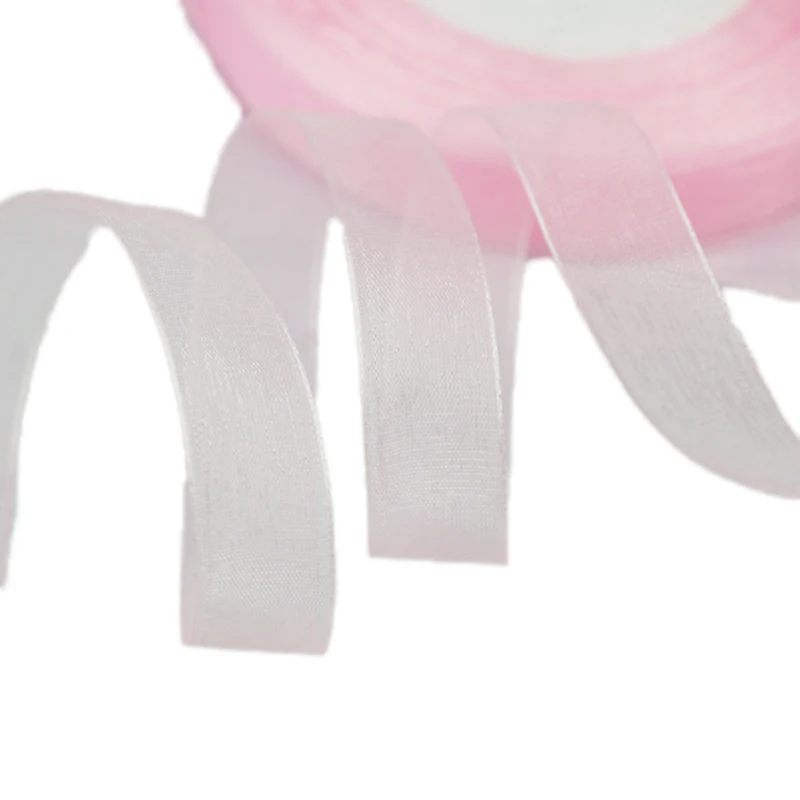 Organza Ribbon - 1/2 Width, 50 Yards - Perfect for Gift Wrapping, Crafts, Hair Accessories, and Jewelry Design