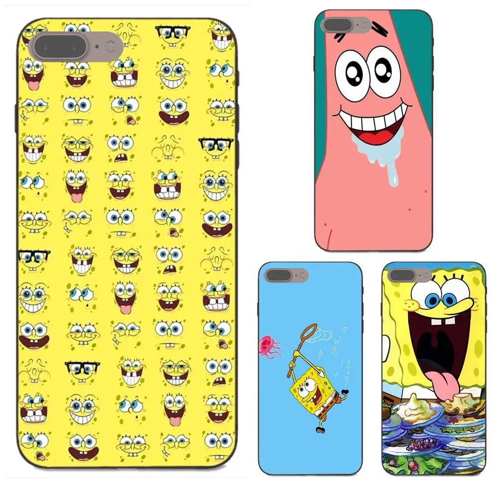 

Top Detailed Phone Case Funny Spongebob Squarepants For Huawei Honor 6A 7A 7X 8A 8C 8X Mate 9 10 20 P8 P10 P20 P30 Lite Pro 2017