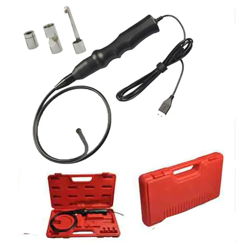 

Dia 5.5mm USB Endoscope Inspection Borescope Snake Camera W/Hook+Maganet+Mirror