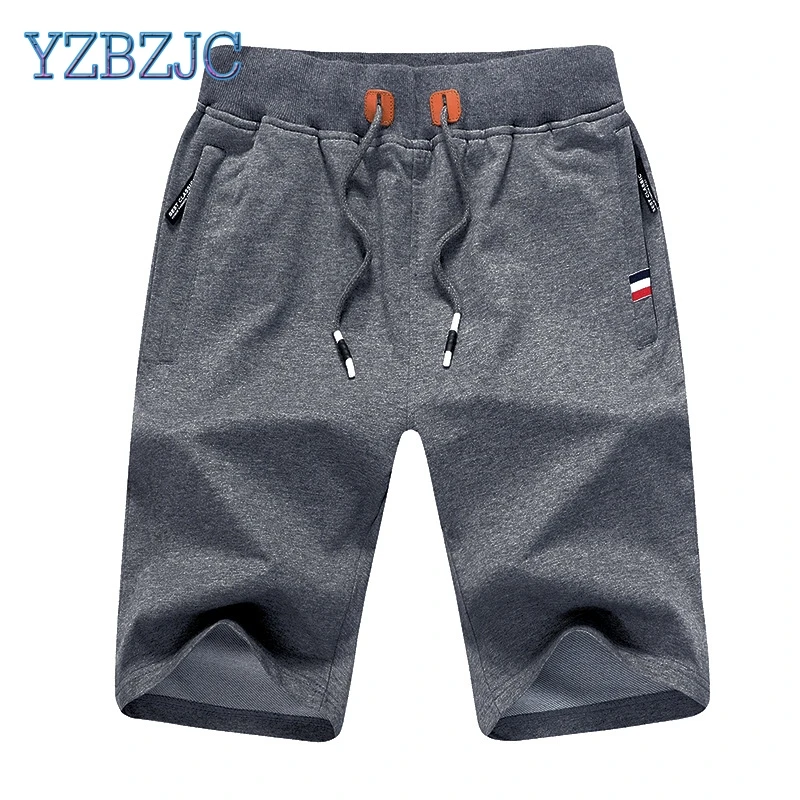 YZBZJC для мужчин спортивные шорты 5XL Лето s пляжные хлопковые повседневное мужской homme бренд 2018 однотонная одежда