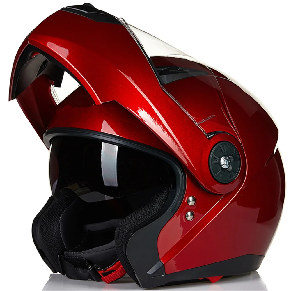 ILM Motorcycle Helmets Modular Flip Up 