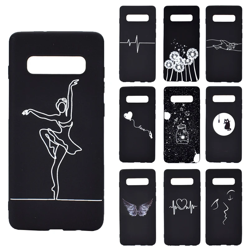 

Soft TPU Case For Samsung Galaxy Note 10 9 S10 S9 A6 A8 J4 J6 Plus A7 A9 2018 S10E Silicone Back Cover Coque Protection Carcasa