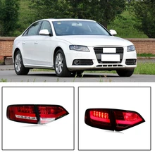 Capqx 4 шт./компл. для Audi A4L 2009-2012 светодиодный задний фонарь задний блок освещения тормозной фонарь стоп Praking Поворотная сигнальная лампа
