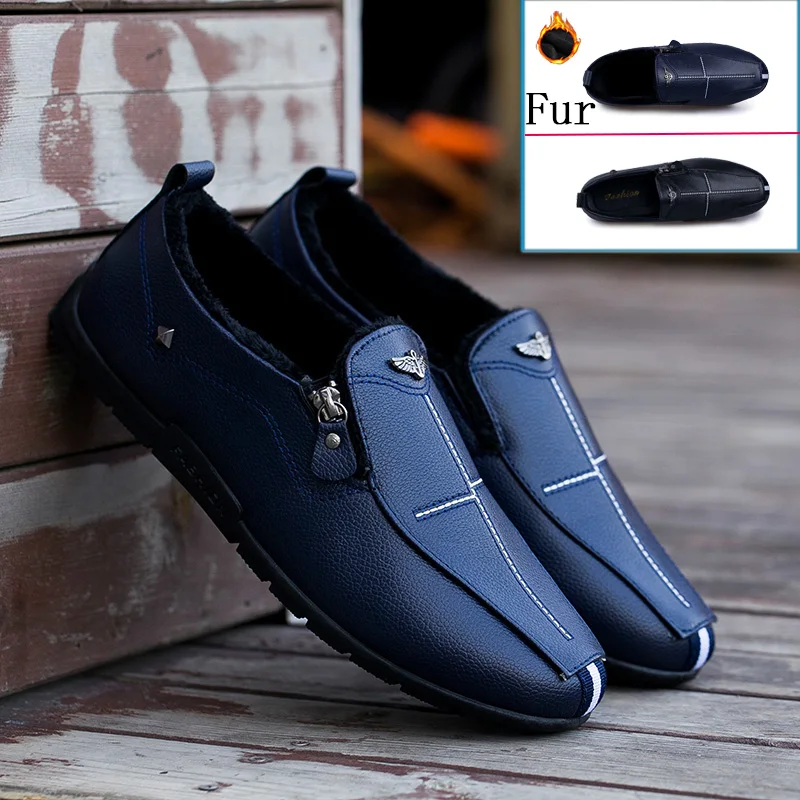 

High Quality Men Shoes Soft Moccasins Loafers Fashion Brand Men Flats Comfy Driving Casual Shoes men Sneakers chaussure homme