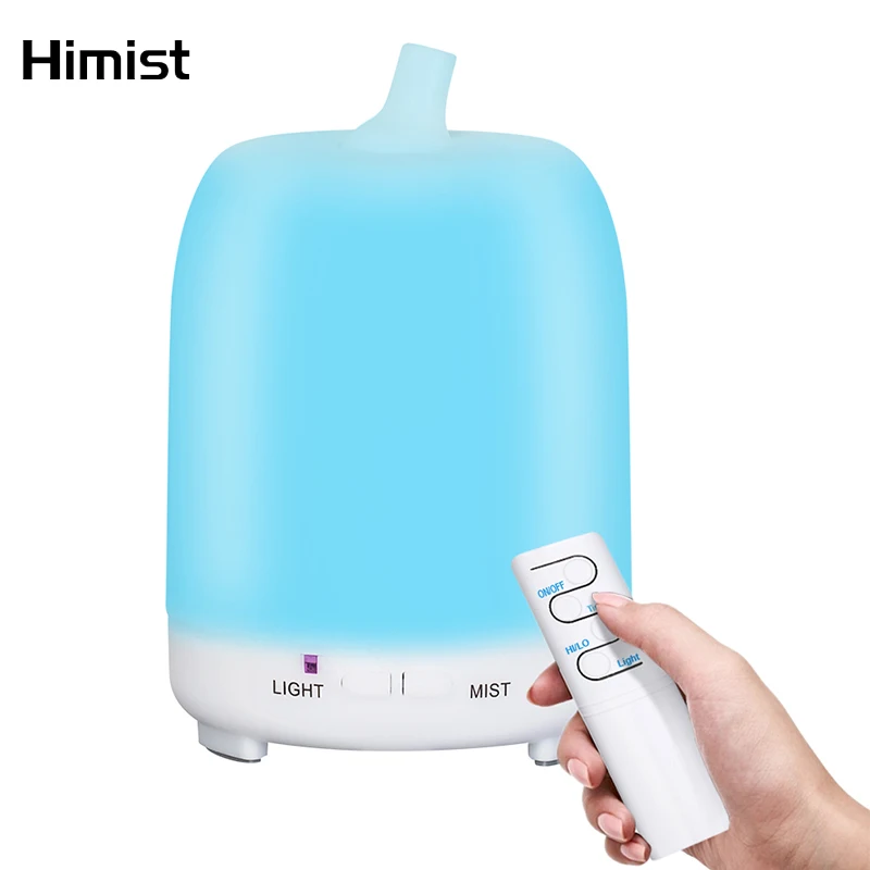 

Ultrasonic Humidifier Aromatherapy Oil Diffuser Cool Mist With Color LED Lights essential oil diffuser Waterless Auto Shut-off