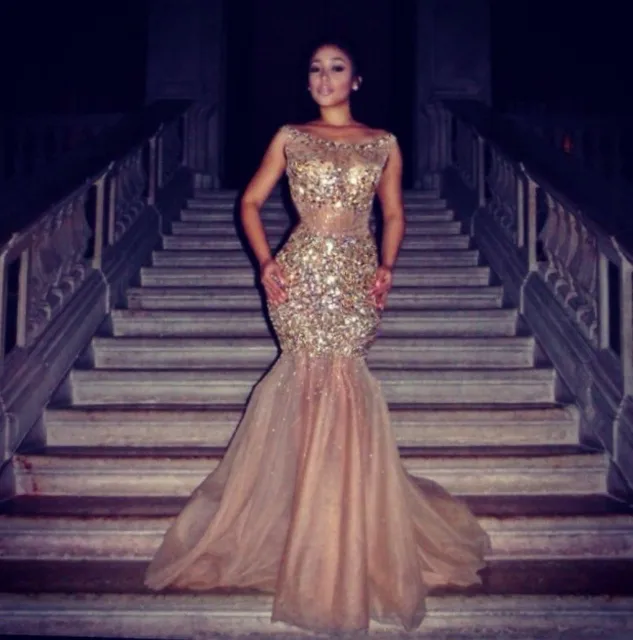 Gold Pageant Dresses for Women