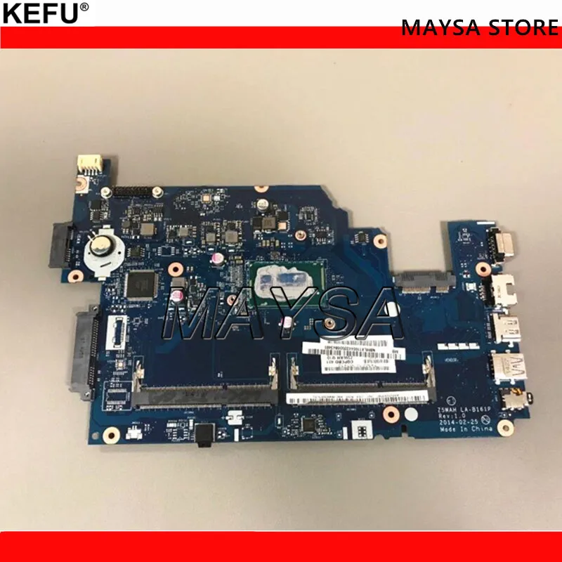 

Z5WAH LA-B161P laptop motherboard for acer aspire E5-531 E5-571 E5-571P NBML811004 NB.ML811004 SR1EF I5-4210U DDR3L