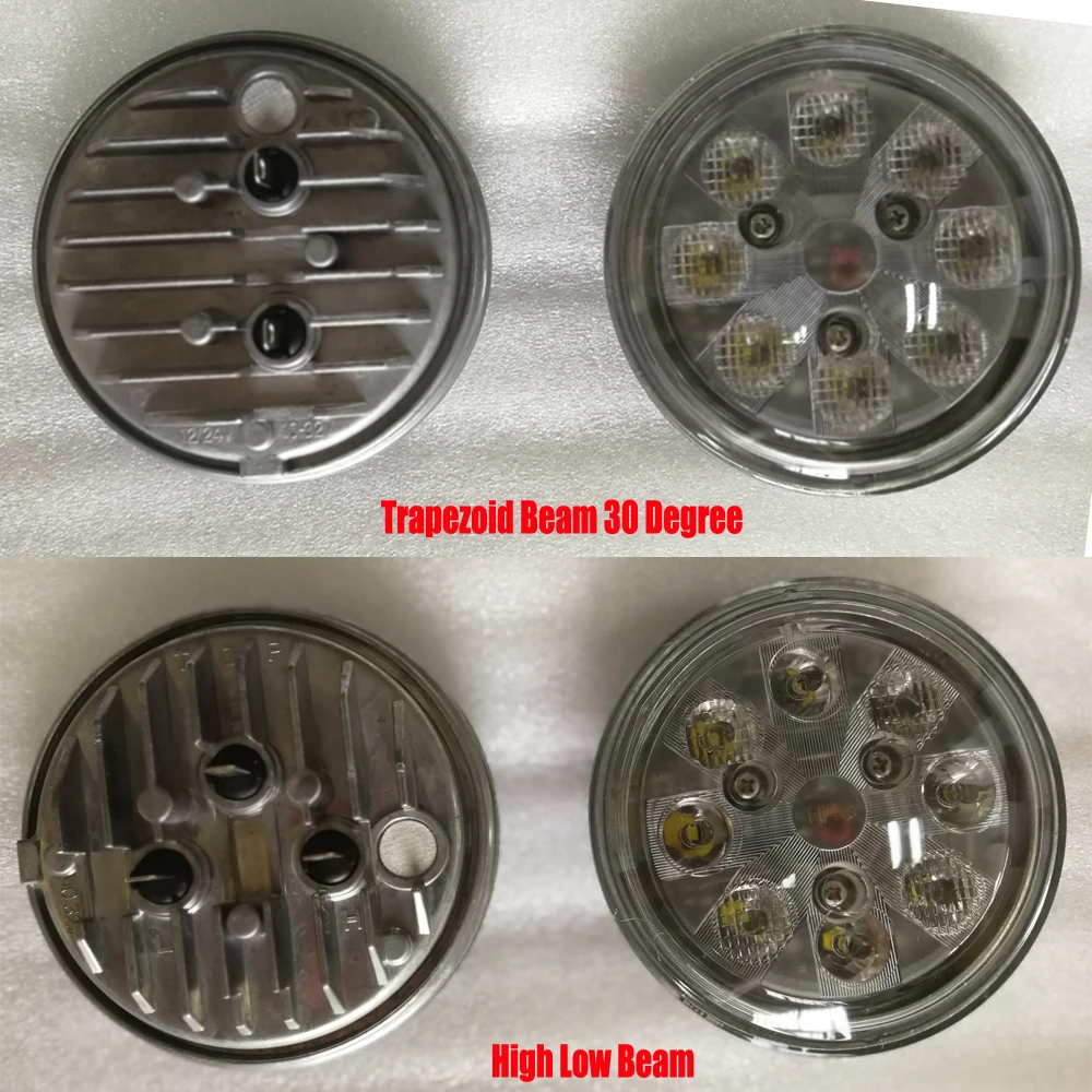 Preise PAR36 Luftfahrt Grad LED Flugzeug Landung oder Taxi Licht 12V 24V DC Hohe abblendlicht 24W led arbeit lichter Combo Sealed Beam x2pcs lot