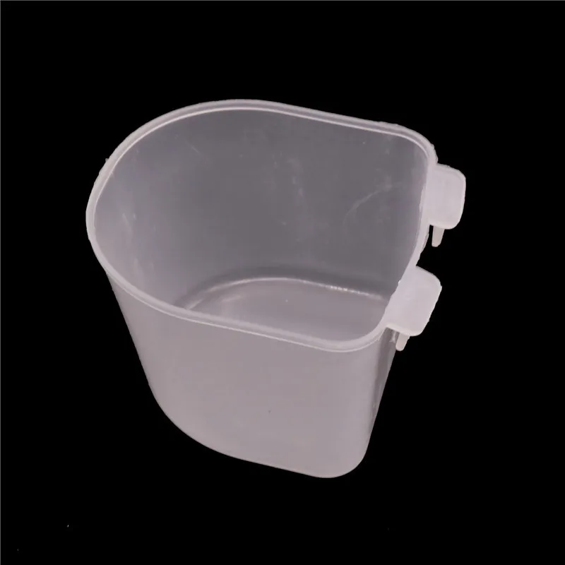 2 Pcs Bird Cage Accessories Bird Trough 65 * 60 * 45mm Pet Products Supplies Feeders Up And Down Fixed Suspension