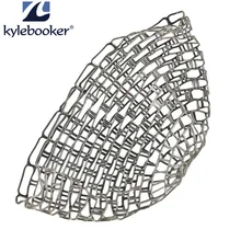 Details about / US NEW Lures Fly Fishing Landing Net Clear Rubber Replacement Bag Middle Large