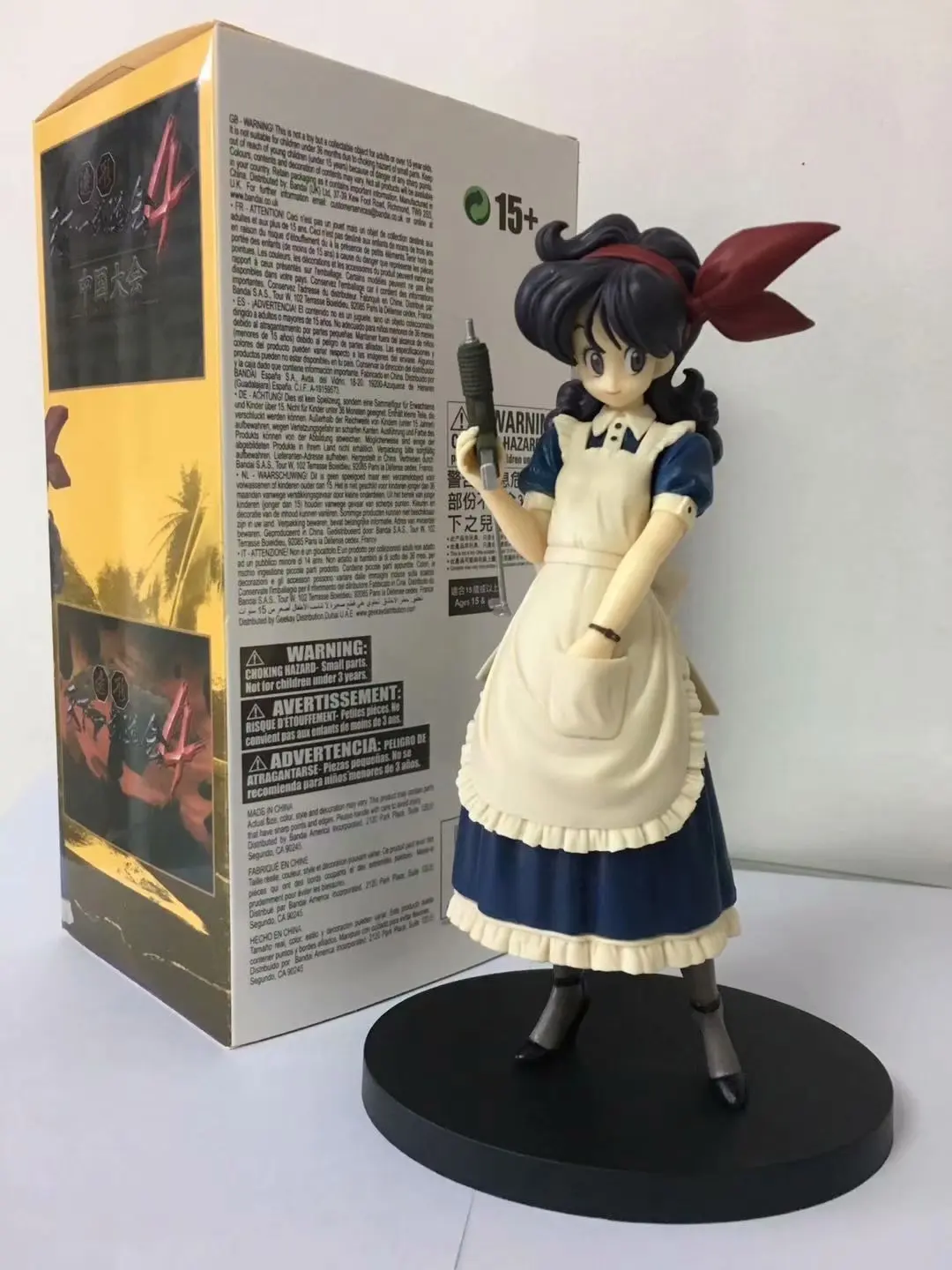 Dragon Ball Maid Launch SC Modelling Anime Action Figure Mini Ver Collectible Model Toys Brinquedo Dancing Model Car Ornaments