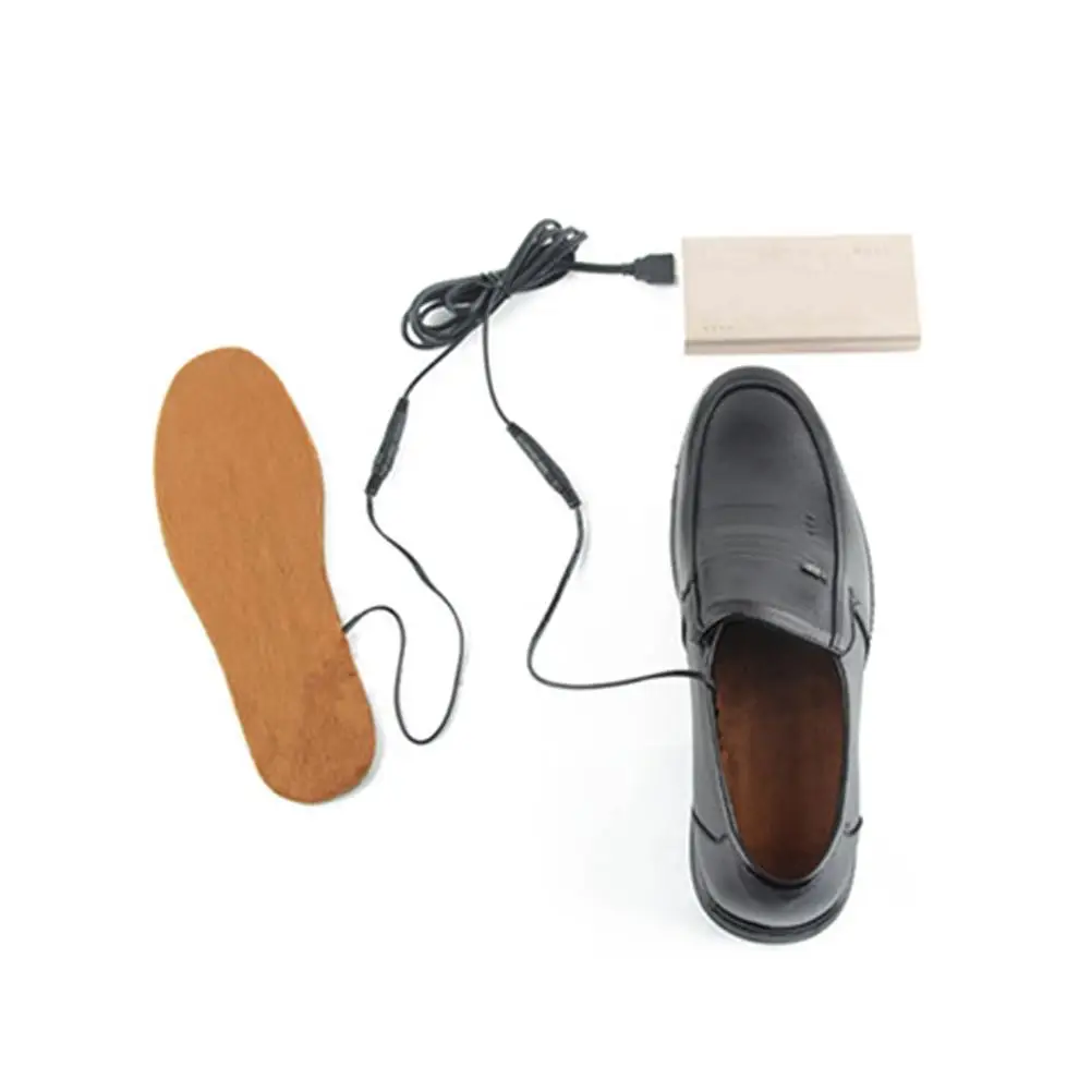 Mount Chain Мужская/Женская умная USB перезаряжаемая электрическая нагревательная стелька, теплая стелька для зимней обуви, стельки для спорта на открытом воздухе