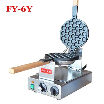 

1PC FY-6Y Egg puff machine HK style egg waffle maker;egg waffle iron Electric Eggettes Egg Waffle Maker