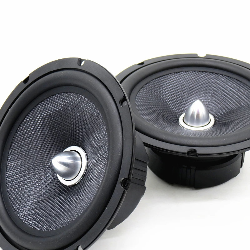 iLouder 2pcs 6.5 inch HiFi full range speaker car audio full speakers 8ohm 4ohm range speakers fullrange loudspeaker