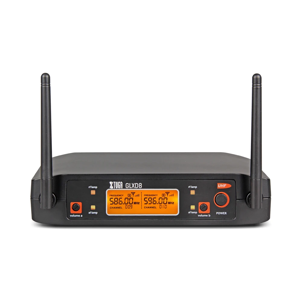 XTUGA Portable UHF Microphone System with carry