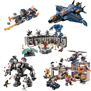 

Compatible With Lepining Avengers 4 Endgame Ultimate Quinjet Set Building Blocks Brick Toy