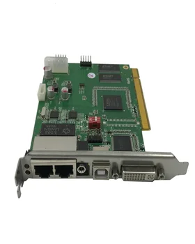 

Max support 2048*1280dots with two ports LINSN TS802D Sending Card control multi-displays realizing displays led video card