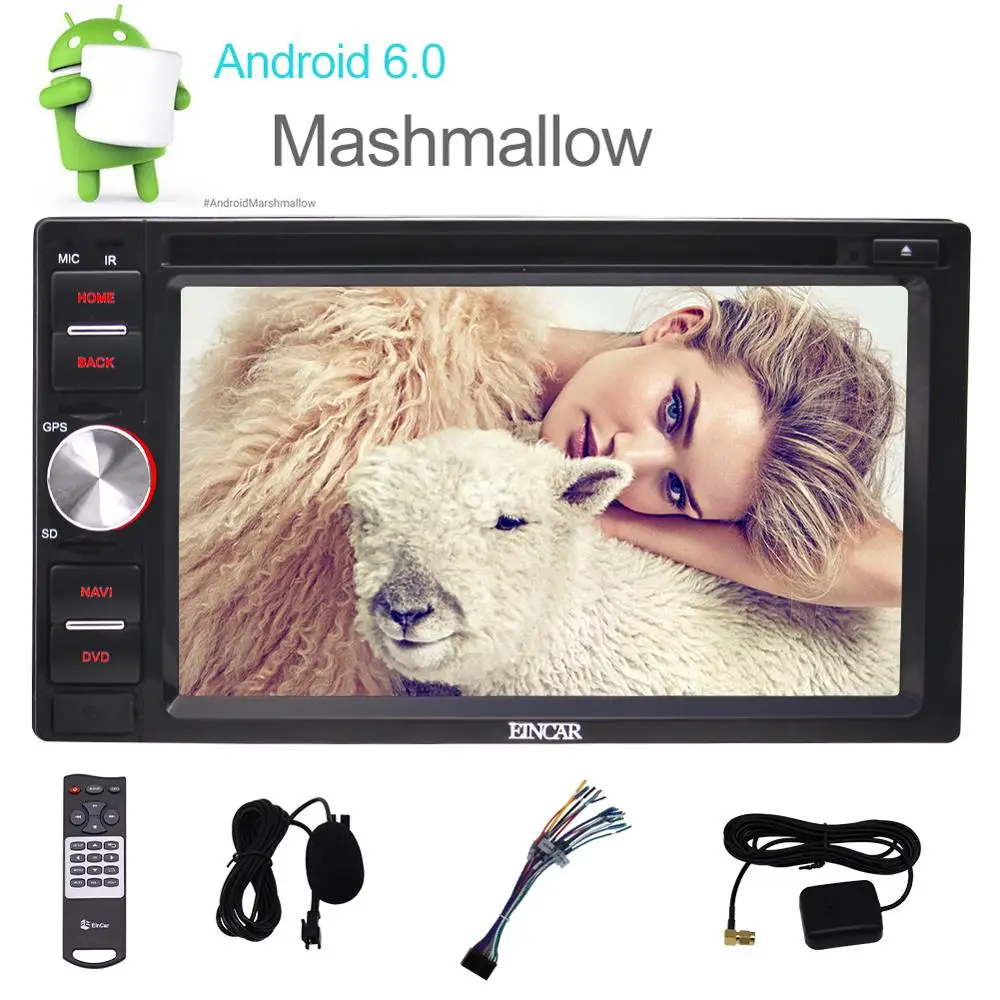 Perfect Eincar Quad Core Android6.0 Mashmallow Car stereo with DVD Player GPS Navigation support Bluetooth Car Entertainment 2 Perfect Eincar Quad Core Android6.0 Mashmallow Car stereo with DVD Player GPS Navigation support Bluetooth Car Entertainment 2