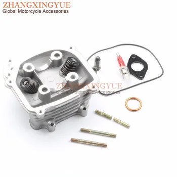 

57.4mm EGR Cylinder Head Assembly & A7TC Spark Plug for Baja RT150 SC150 GY6 150cc 157QMJ 4T