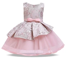 Детское вечернее платье с блестками, платье принцессы, Детские платья для девочек, детская одежда, вечерние платья для маленьких девочек 2-8 лет