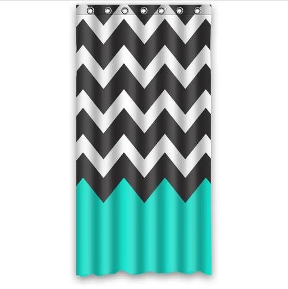 Online kopen wholesale turquoise gedessineerde gordijnen uit china ...