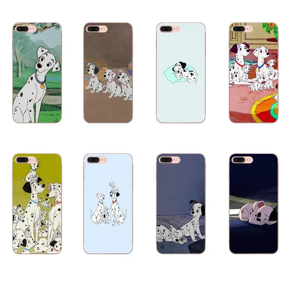 

For Apple iPhone 4 4S 5 5C 5S SE 6 6S 7 8 Plus X XS Max XR Soft Silicone TPU Transparent Phone Case Cover Dalmatians Wallpapers