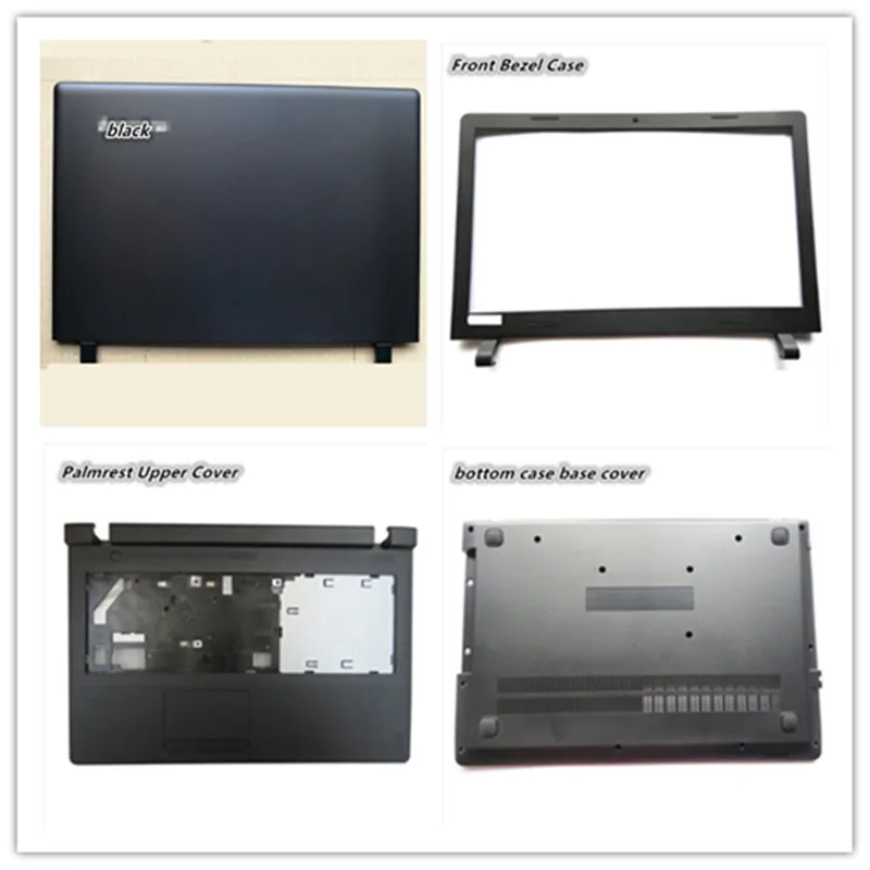 

LCD Back Top Front Beze Palmrest Upper bottom Housing Case Cover For Lenovo Ideapad 100-15 100-15IBY 100-14IBY 151BY B50-10