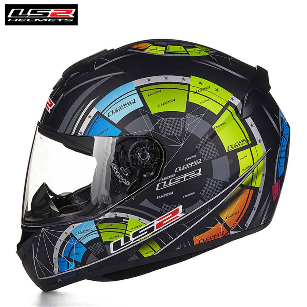 LS2 FF352 полный лицо гоночный мотоциклетный шлем ROOKIE Capacete Moto шлемы Kask Helm Caschi для
