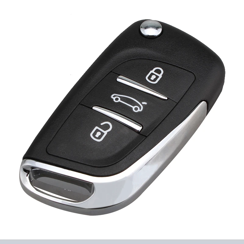 

3 Buttons Uncut HU83 Blade Keyless Key Shell Case Fob Case Fit For Citroen C2 C3 C5 C6 XSARA Grand Picasso Refit Key Shell Case