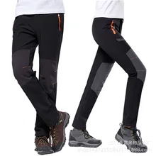 Походные кальсоны для мужчин Softshell зимние уличные непромокаемые треккинг брюки для кемпинга флис теплый ветрозащитный лыжный спортивные брюки