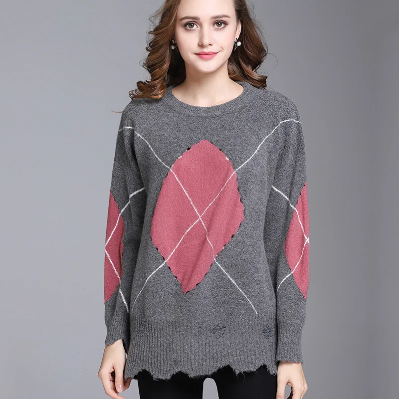 2017 New Winter Elegant Women Sweater And Pullovers High Quality ...