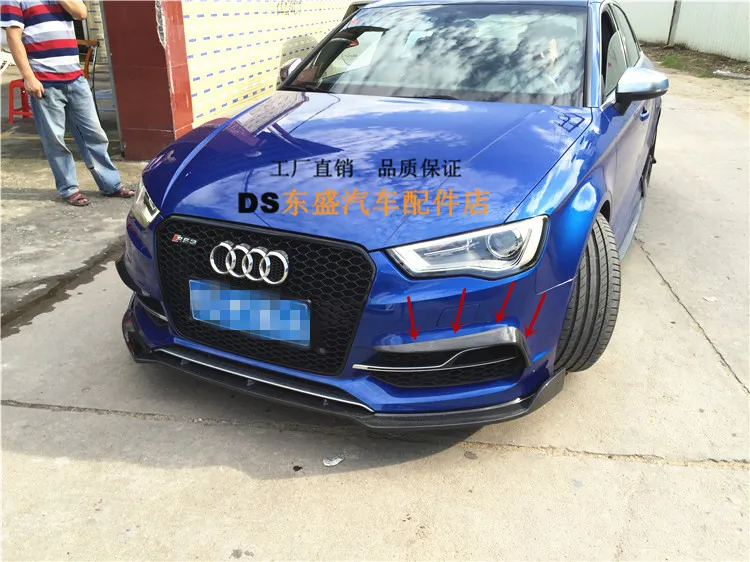 Подходит для AUDI A3 S3 air wind knife из углеродного волокна | Автомобили и мотоциклы