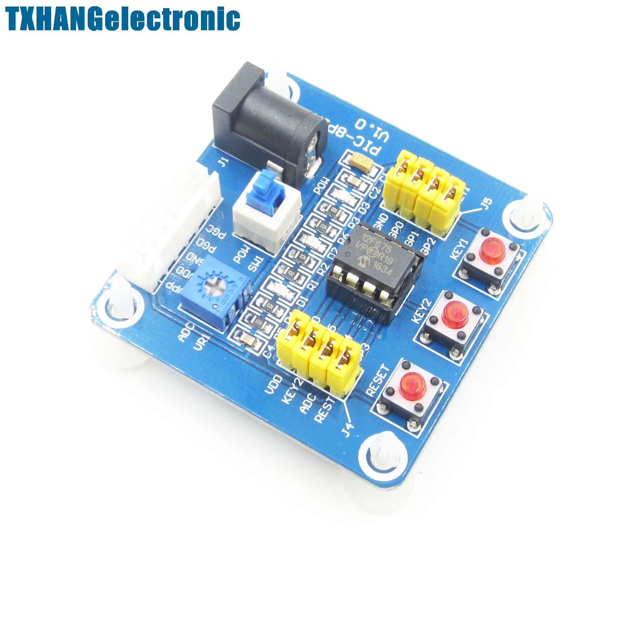 PIC12F675 Development Board Microchip PIC Emulator PICKit2 Debugger Programmer
