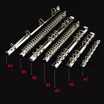 

A5 20 holes, B5 26 holes, a4 ,a7 ,a6, DIY binder clips. Journal clips
